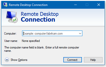 Microsoft Remote Desktop Connection Manager 2.7